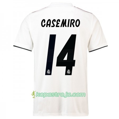 Billiga Fotbollströjor Real Madrid Casemiro 14 Hemma tröja 2018/19 Kortärmad